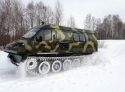 Снегоболотоход, ГАЗ-34039 «Ирбис»